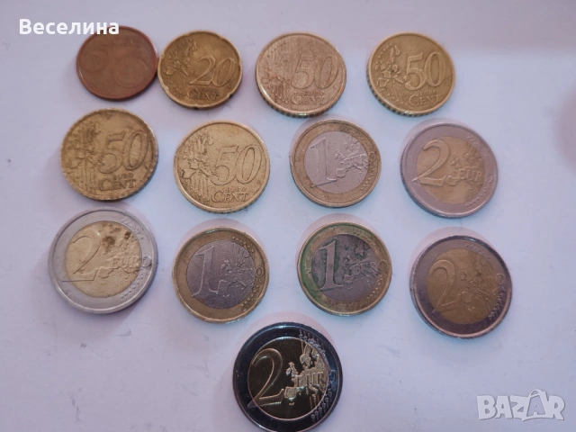 Евро монети , снимка 2 - Други ценни предмети - 53696815