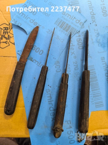 лот много стари войнишки ножчета , снимка 3 - Ножове - 53151274