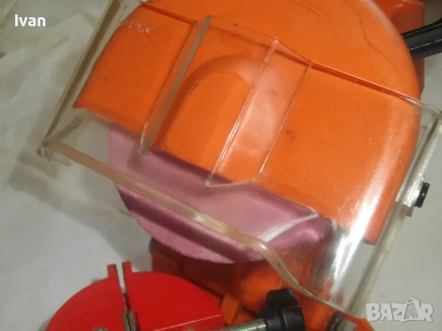 220 вата Немска ЕЛЕКТРИЧЕСКА МАШИНА ЗАТОЧВАНЕ НА ВЕРИГИ ATIKA ОТЛИЧНА 0-30 Градуса Точене, снимка 7 - Други инструменти - 47421929