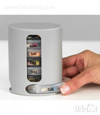 ОРГАНАЙЗЕР ЗА ХАПЧЕТА, ВИТАМИНИ И ДОБАВКИ PILL PRO - код 18312, снимка 3 - Други стоки за дома - 33979281