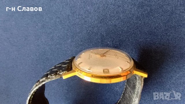 Механичен Kienzle - Gold plated*, 1970 година! Отличен екземпляр!, снимка 4 - Мъжки - 48669953