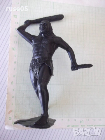 Фигура "Дивак с бухалка и нож", снимка 5 - Колекции - 53848488