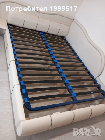 Ъглово легло с подматрачна рамка и матрак isleep memory silver в много добро състояние, снимка 3 - Спални и легла - 53692635