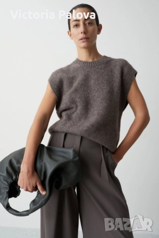 Лукс пуловер /елек GIVN BERLIN органик вълна, снимка 15 - Корсети, бюстиета, топове - 52439773