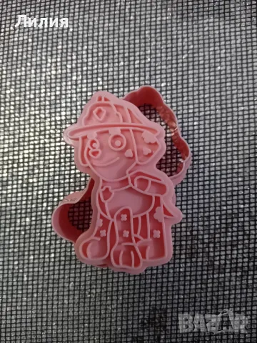  Резци/форми за сладки Пес патрул, снимка 2 - Форми - 47299539