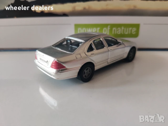 Метална количка Mercedes Benz S 500 Siku мащаб 1:55, снимка 5 - Колекции - 50842792