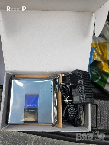 Linksys pap Internet adaptor устройство за домашен телефон