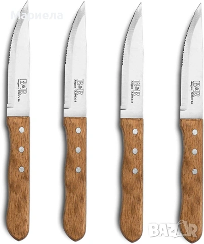 Комплект ножове за стек B&R ANGUS, 4 части