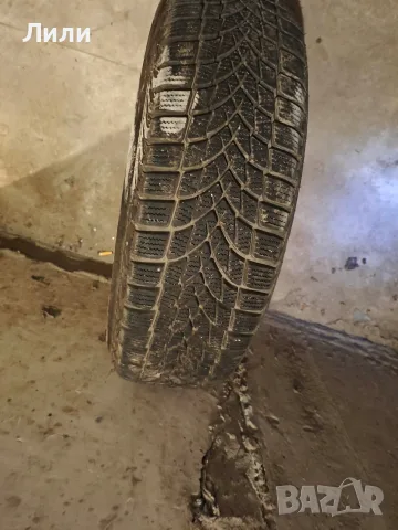 Зимни гуми Dayton 185/65 R15 с железни джанти за Рено Сценик, снимка 2 - Гуми и джанти - 56220289