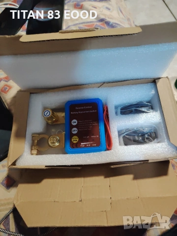 Дистанционен превключвател за батерия, 12V 240A, снимка 3 - Друга електроника - 53522476