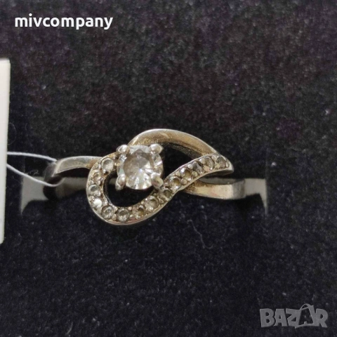 Сребърен пръстен 2.22гр., снимка 2 - Пръстени - 53087778