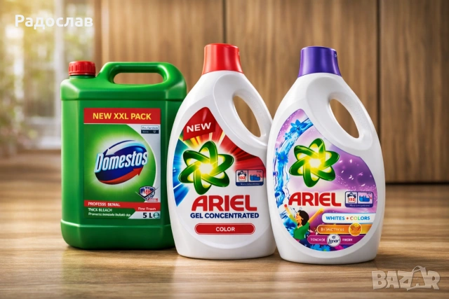 ARIEL / LENOR / FAIRY – ОРИГИНАЛНИ – ВНОС ГЕРМАНИЯ – 5L / 5.775L, снимка 14 - Перилни препарати и омекотители - 52867770