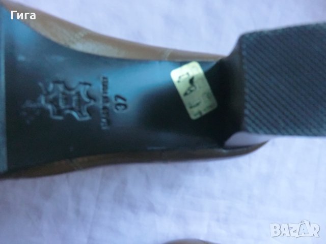 италиански обувки 37н, изцяло от естествена кожа, снимка 5 - Дамски обувки на ток - 40198218