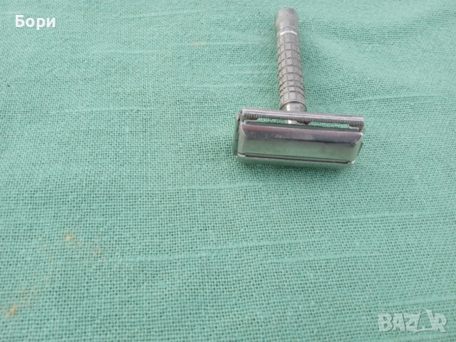 Стара метална самобръсначка, снимка 6 - Други ценни предмети - 36409806