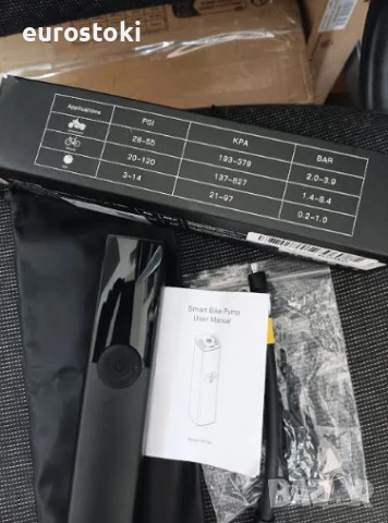 Преносим въздушен компресор Woowind BP188, мини въздушен компресор за гуми, 120PSI, снимка 9 - Аксесоари и консумативи - 50965445