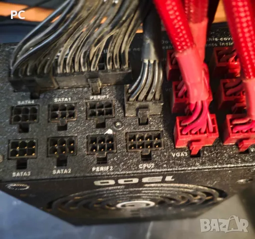 Захранване EVGA Supernova G2 1300W Gold 6x PCI-E Тествано, снимка 3 - Захранвания и кутии - 55752259