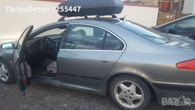 Продавам Пежо 607 2003г.таз- бензин.БАРТЕР, снимка 3 - Автомобили и джипове - 53595663