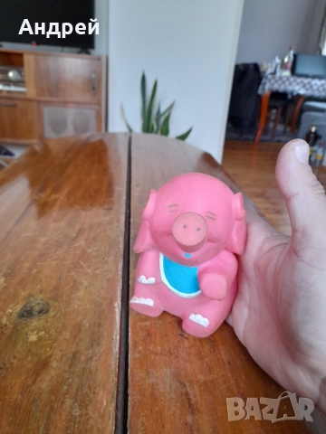 Стара детска играчка Слон,Слонче #6, снимка 5 - Антикварни и старинни предмети - 36047908