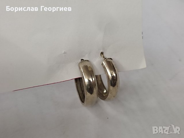 Сребърни обеци 925, снимка 4 - Обеци - 40020091