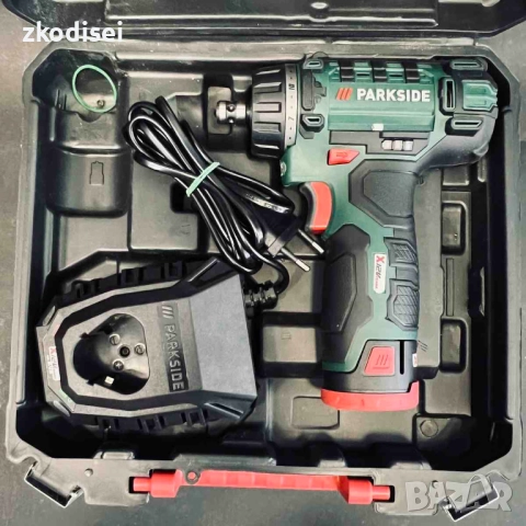 Акумулаторен винтоверт PARKSIDE PBSA 12 E4, снимка 1