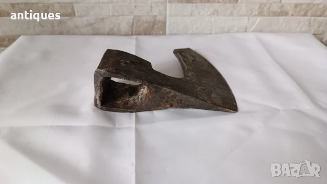 Стара брадва - топор от соц-а - около 2кг, снимка 4 - Антикварни и старинни предмети - 50625887
