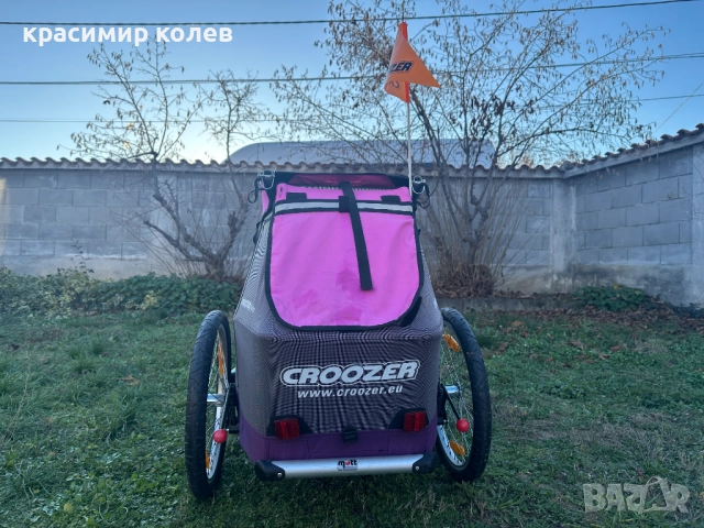 немско алуминиево ремарке "CROOZER", снимка 10 - Аксесоари за велосипеди - 52932865