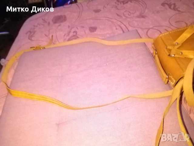 Чанта раница мъжка за през рамо дебела естествена кожа нова 18х14х7см, снимка 5 - Чанти - 53322202