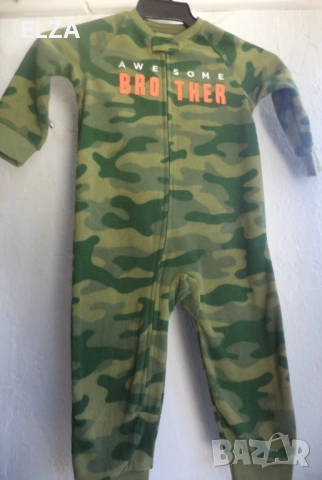 Памучни и поларени пижамки за 18 месеца, снимка 8 - Бебешки пижами - 51642137