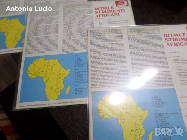 Ritmi e strumenti Africani vol.1,2,3, снимка 2 - Грамофонни плочи - 36125811