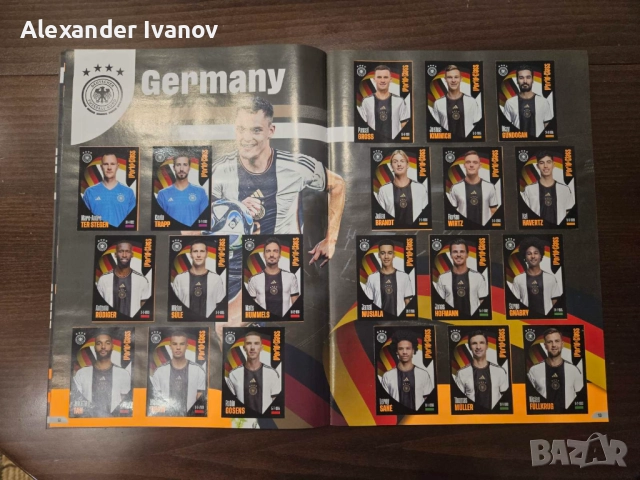 Албум за стикери World Class 2024, 100% Попълнен, в Перфектно състояние!, снимка 3 - Колекции - 51861621