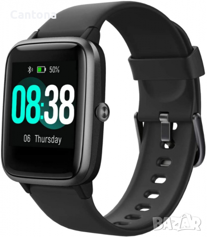 Смарт часовник, YONMIG фитнес тракер, IP68 Bluetooth Smartwatch с пулсомер/монитор на съня Крачкомер, снимка 1 - Смарт гривни - 36224065