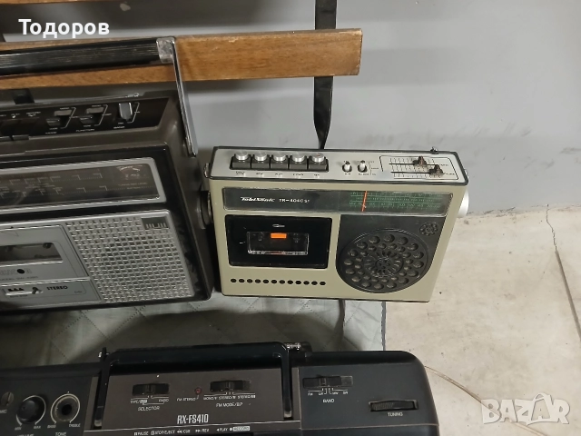 Sencor, Panasonic и др. ретро радиокасетофони, снимка 7 - Радиокасетофони, транзистори - 52975221