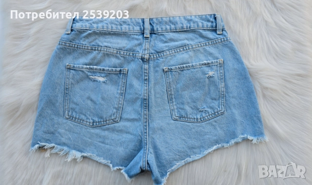 Къси дънкови панталони ZARA H&M размер L-ХL, снимка 8 - Къси панталони и бермуди - 51530299