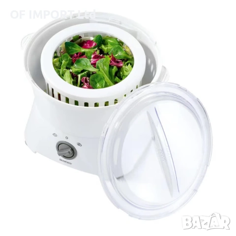 Електрическа Белачка за Картофи и Центрофуга за Салата SILVERCREST SKFS 85 A1 2 в 1, снимка 3 - Кухненски роботи - 53721154