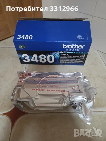 Чисто нова Тонер касета Brother TN-3480 Black 8000 страници