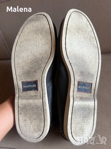 Оригинални мъжки обувки на tommy hilfiger !, снимка 7 - Мокасини - 41865348