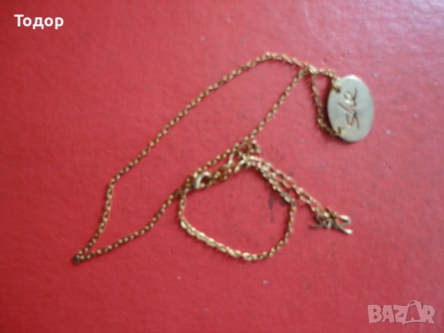 Позлатено колие She, снимка 7 - Колиета, медальони, синджири - 53052550