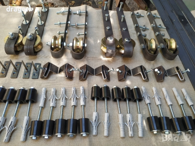 Механизъм за плъзгаща врата, пълен комплект/ slide barn door kit, снимка 17 - Интериорни врати - 52501151