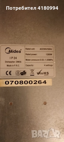 части за съдомиялна , снимка 8 - Съдомиялни - 52712753