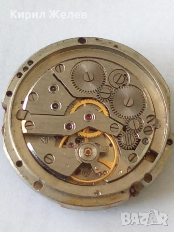 Механизъм с циферблат от стар ръчен часовник 52092, снимка 3 - Мъжки - 52253777
