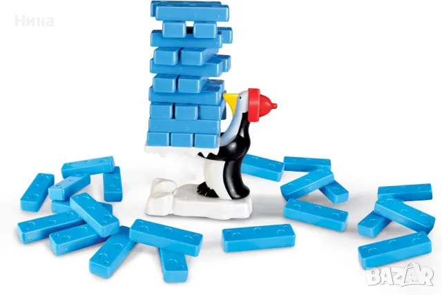 Детска игра за баланс Kingso - Дженга паник пингвини, снимка 3 - Образователни игри - 49327745