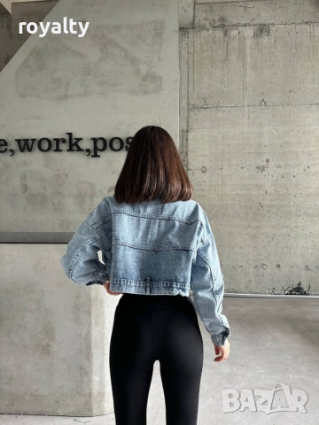 Дамско Дънково Яке , снимка 3 - Якета - 52216122