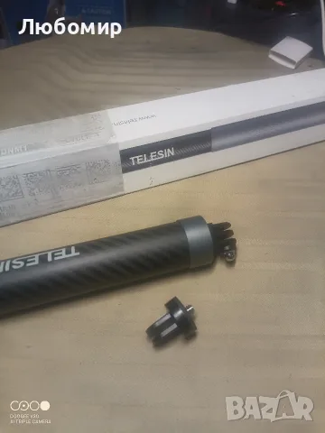 Селфи стик 3m Telesin Carbon Fiber , снимка 3 - Селфи стикове, аксесоари - 56331191