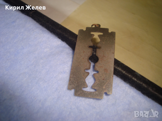 ФЕШЪН АРТ ФИГУРАЛЕН МЕТАЛЕН МЕДАЛЬОН СТОМАНЕН 26406, снимка 2 - Колиета, медальони, синджири - 36224352