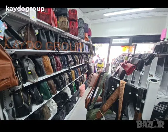 Метални крайстенни и островни стелажи за куфари, чанти и портмонета R-9016 бял, снимка 10 - Стелажи и щандове - 47924433