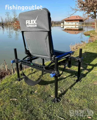 Рибарски фидер стол Fil Fishing AZZURO FEEDER CHAIR 25, снимка 3 - Такъми - 56120743