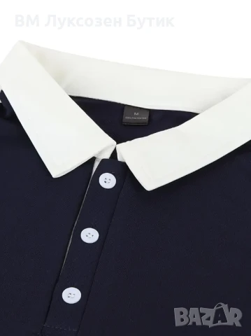 💎 Класическа Луксозна Поло Тениска – За Истински Алфа Мъже, снимка 5 - Тениски - 51191024