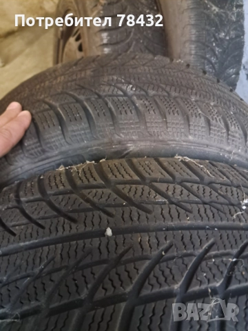 Зимни гуми с джанти 185/60/14 - 2 бр