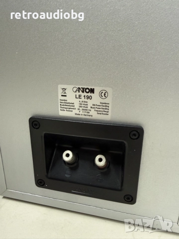 🔈Подови трилентови тонколони CANTON LE 190🔈- 150-250W - 4-8 ома🔈, снимка 6 - Тонколони - 55826039