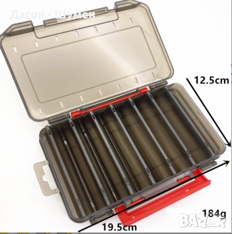 Двустранни кутии за изкуствени примамки, снимка 2 - Такъми - 41080354